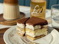 提拉米苏乳酪蛋糕-普素书咖茶空间