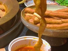 招牌生扣鲜鸭肠-王婆乔鲜鱼自助火锅(蜀汉路店)