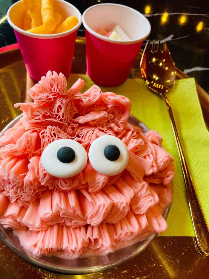 what eyes·怪兽绵绵冰(小娄巷店)-"心心念念很久都绵绵冰,今天终于吃