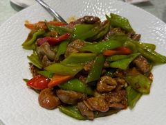 尖椒炒海葵-品味居·首店·大连鲜活海鲜大连菜(东港店)