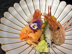 牡丹虾刺身-然锅料理