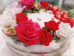 鲜花千层蛋糕-艾加柒克蛋糕茶歇甜品台(春熙路店)