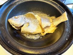 油盐焗海立鱼-百味馆·海鲜·湛江菜(后海花园店)