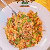 炒海贝肉配米饭❗️我人没了‼️