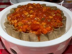 西红柿茄丁莜面窝窝-西贝莜面村(当代商城店)
