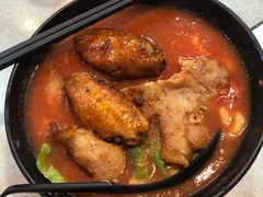 番茄浓汤鸡翅猪扒通粉-华嫂冰室(尖沙咀店)