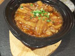 咸鱼鸡粒茄子煲咸鲜下饭-潮堂 · 潮州菜(国贸商城店)