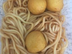 车仔面配咖喱鱼蛋-捷信牛奶甜品世家(五道口店)