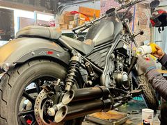 -摩道团机车工坊 摩托车维修 精洗店