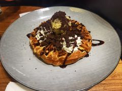 山核桃巧克力酱华夫饼-Moka Bros 摩卡站(西单大悦城店)