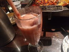 草莓沙冰-江边城外烤全鱼(方庄时代购物中心店)