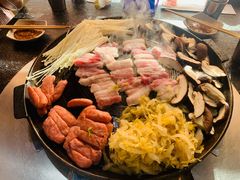烤酸菜-海花锅盖烧烤店(怡馨家园店)