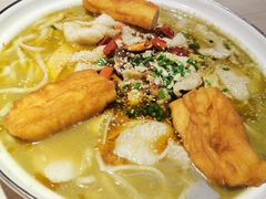 龙利鱼酸菜鱼面-友达面馆(桥西万象城店)