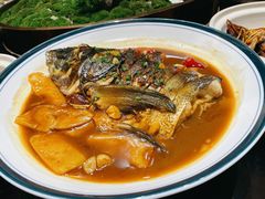 红烧千岛湖鱼头-钱江大院·芳宴江南(三花国际店)