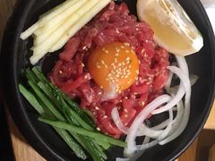 生拌牛肉-赤坂亭·M9和牛烧肉·铁板烧(合肥万象城店)