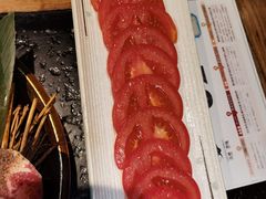 凉拌西红柿-九田家黑牛烤肉料理(太阳城店)