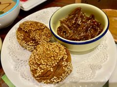 芝麻烧饼-竹叶涮肉坊(总店)