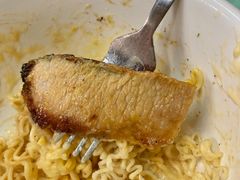 猪颈肉芝士汁捞面-新记餐厅(香槟大厦店)