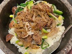 黑椒肥牛石锅拌饭-韩悦牛排烤肉无限续(宝能中心店)