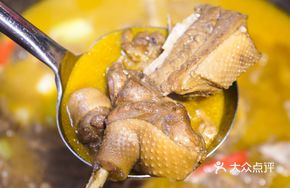 Stewed Goose in Iron Pot