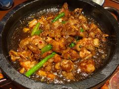 酱爆石锅蛙-绿茶餐厅(松江万达店)