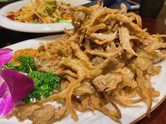 椒盐什菌-觅山云南菜(泊富ICITY店)