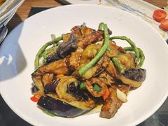 茄子豇豆-鸡毛店·川菜(双楠店)