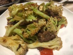 台山菜花炒牛仔肉-张记旺角食街(动物园店)