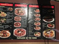 菜单-Pancakes on the rocks(Darling Harbour)