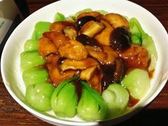 香菇面筋菜心-金枝玉叶上海人家食府(三里河店)