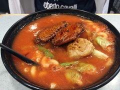 番茄浓汤鸡翅猪扒通粉-华嫂冰室(尖沙咀店)