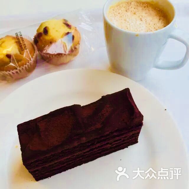 宜家餐厅香浓巧克力蛋糕图片-北京快餐简餐-大众点评网