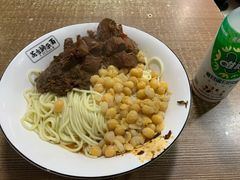 花市豌杂面加牛肉-花市豌杂面(民生路店)