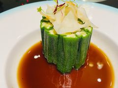 秋葵海螺片-上海1号私藏菜(黄浦店)