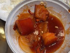 -东来菜馆•手抓海鲜家常菜•海鲜锅贴(鸽子窝店)