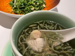 鸡汤嫩芽莼菜-西湖春天•老字号杭州菜(百汇店)