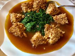 虾子菜脯狮子头-望乡楼上海菜(日月光店)