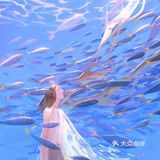治愈色的人物场景插画，以柔和色调捕捉世界的美