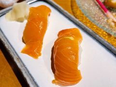 三文鱼腩手握寿司-渔寿司·日本料理(艾尚天地店)