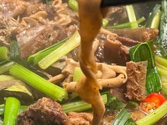 鹅肠-大自然醉鹅·铁锅火焰鹅(上海联洋店)