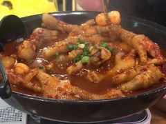 招牌辣鸡爪煲-HOTISLAND海鸡岛·韩国料理(江南西店)