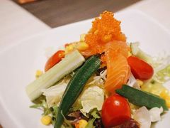 三文鱼沙拉-割烹酱子日本料理(弘基财富广场店)