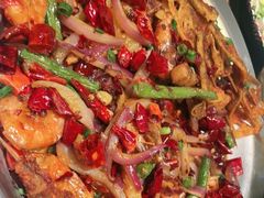 干锅排骨虾-嘎嘎鸭脑壳(蜀汉路店)