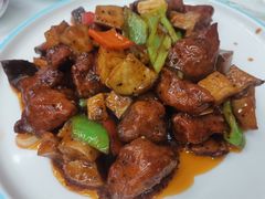 杏鲍菇牛肉粒-昱德来·天津菜(河西店)
