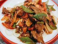 过油肉拌面-欧提汗·新疆餐厅·清真(银都路店)