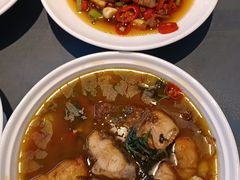 青椒紫苏焖鱼块-惠如楼(白云机场T1西三连廊店)