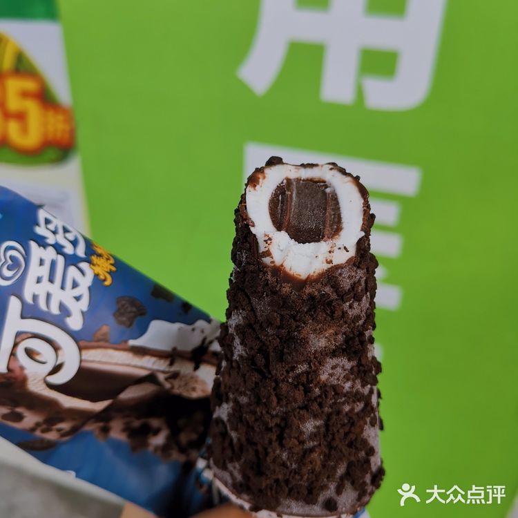 可爱多新品‼️奥利奥巧克力流心脆