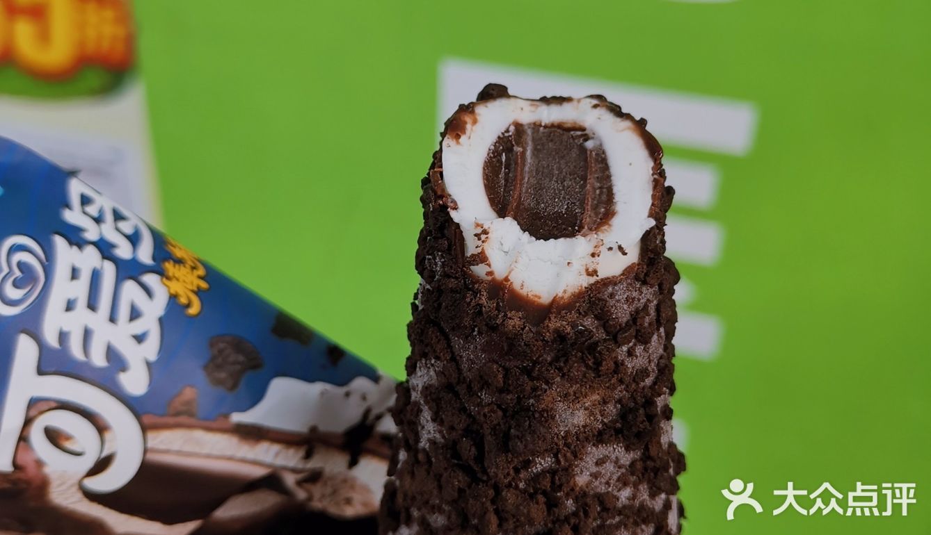 可爱多新品‼️奥利奥巧克力流心脆