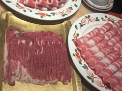 肥牛上脑-清真·老门框爆肚涮肉·中华老字号(丰管路店)