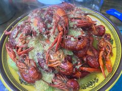 品质蒜泥龙虾-锦记虾丶皇·龙虾·海鲜大咖(幸福城店)